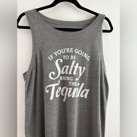 Torrid Classic Fit Vintage Tank - Triblend Jersey Grey Tequila size 1X - Picture 2 of 5